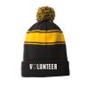Stripe Pom Pom Beanie Thumbnail