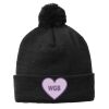 Solid Pom Pom Beanie Thumbnail